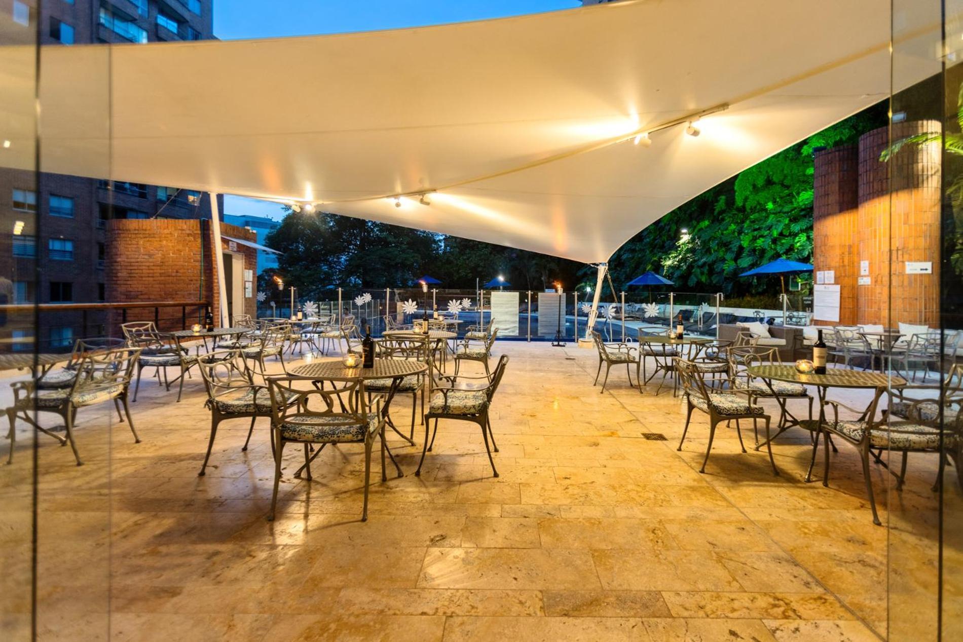 Hotel Dann Carlton Belfort Medellín Zewnętrze zdjęcie The terrace